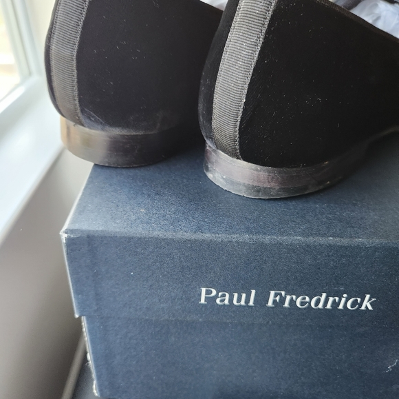 Paul Fredrick | Shoes | Mens Black Velvet Shoes | Poshmark display picture 3